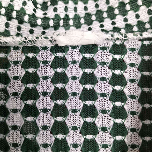 総柄シアーシャツ レディース