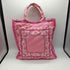 レスポートサック LeSportsac SM CHAIN QUILT TOTE バンダナ フラミンゴ チェーン キルト トート バック 2WAY レディース