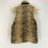 ザラ ZARA Y2K レオパード ライダース ファーベスト レディース 162