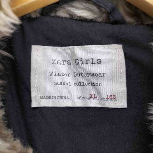ザラ ZARA Y2K レオパード ライダース ファーベスト レディース 162