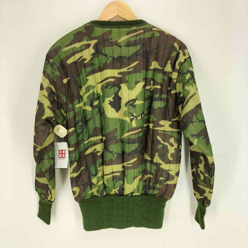 サフトバック SAFTBAK 80-90S CHILLER KILLER カモ柄 キルティング 長リブ スウェット メンズ import:L