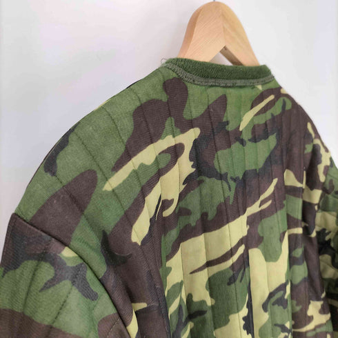 サフトバック SAFTBAK 80-90S CHILLER KILLER カモ柄 キルティング 長リブ スウェット メンズ import:L