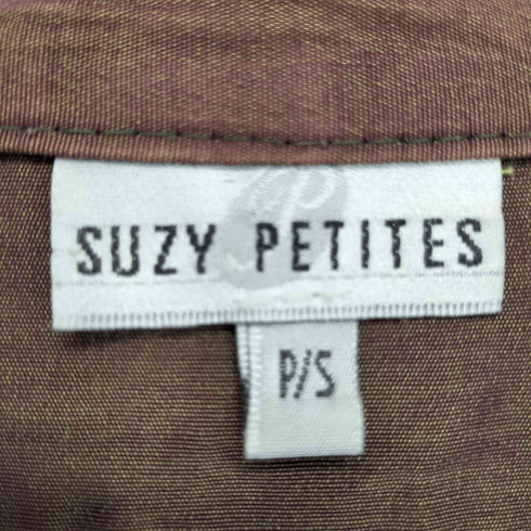 suzy petites 玉虫 ブラウス レディース import:S