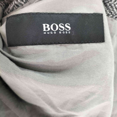 ボス BOSS ツイード ヘリンボーン テーラードジャケット メンズ EUR:50