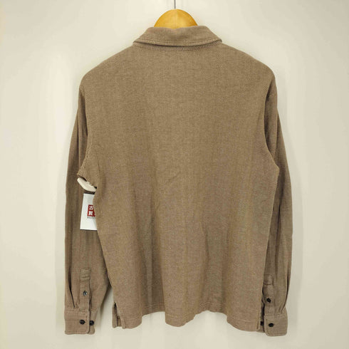 エルエルビーン L.L.Bean L/S ヘリンボーン ポロシャツ メンズ import:S