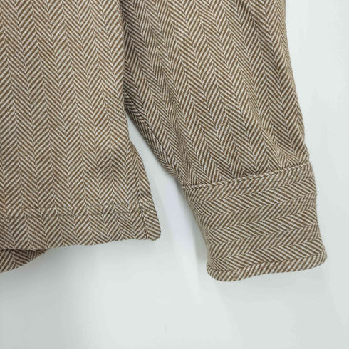 エルエルビーン L.L.Bean L/S ヘリンボーン ポロシャツ メンズ import:S