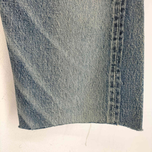 ダブルジェイケイ wjk カットオフデニムショーツ セルビッチ メンズ