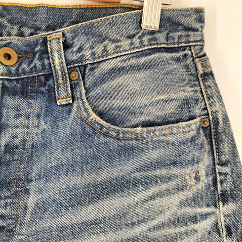 ダブルジェイケイ wjk カットオフデニムショーツ セルビッチ メンズ