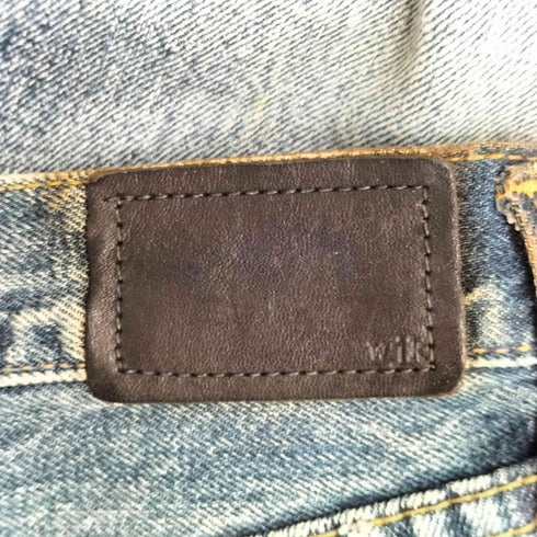 ダブルジェイケイ wjk カットオフデニムショーツ セルビッチ メンズ