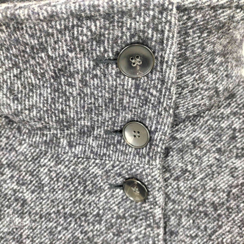 ザラ ZARA SHORT HERRINGBONE WOOL COAT ヘリンボーン ショート ウール コート レディース import:S