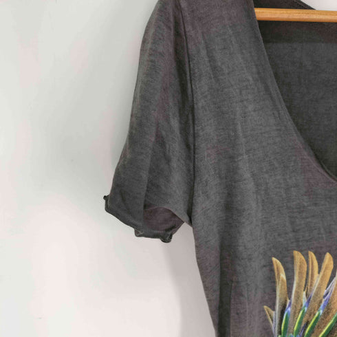 ディーゼル DIESEL グラフィックプリント Tシャツ レディース JPN:S