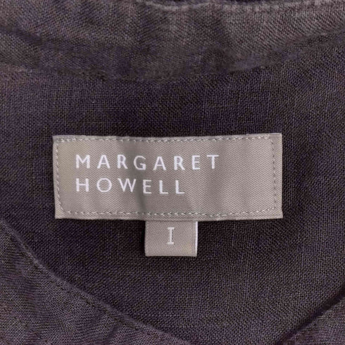 マーガレットハウエル MARGARET HOWELL 七分袖 FINE LINENシャツ レディース I