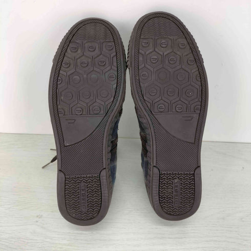 ディーゼル DIESEL チェック柄 ハイカットスニーカー メンズ JPN:27