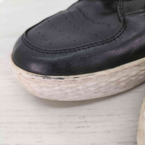ディーゼル DIESEL インヒール ハイカット レザー スニーカー レディース JPN:24.5