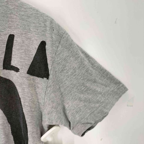ブラックコムデギャルソン BLACK COMME des GARCONS 18SS ロゴプリント クルーネック 半袖Tシャツ メンズ XL