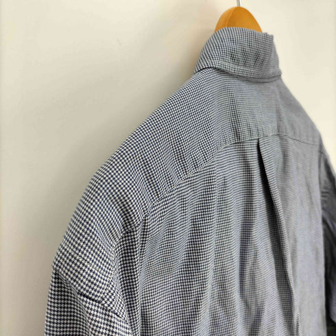 ラルフローレン RALPH LAUREN 90S YARMOUTH 千鳥格子 スモールポニー刺繍 L/S B.D シャツ メンズ 15