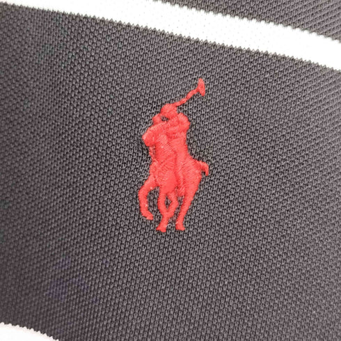 ポロラルフローレン POLO RALPH LAUREN PERFORMANCE ストライプ スモールポニー刺繍 S/S ポロシャツ メンズ