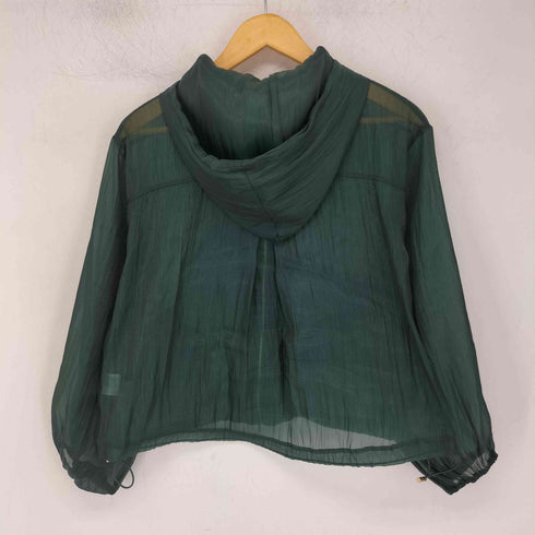 コイビトミサキ koibito misaki シースルーデザインフルジップパーカー レディース M~L
