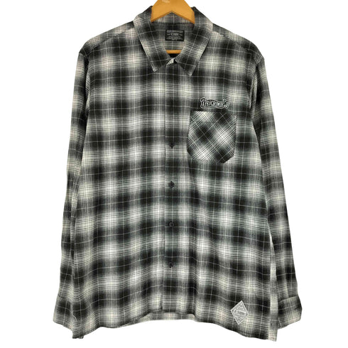 クライミー THE CRIMIE オンブレ チェック ネルシャツ メンズ JPN:XL