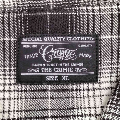クライミー THE CRIMIE オンブレ チェック ネルシャツ メンズ JPN:XL