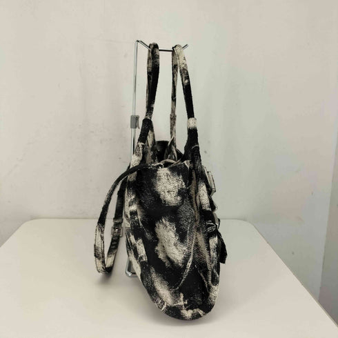デシグアル Desigual グレースケールプリントバッグ レディース