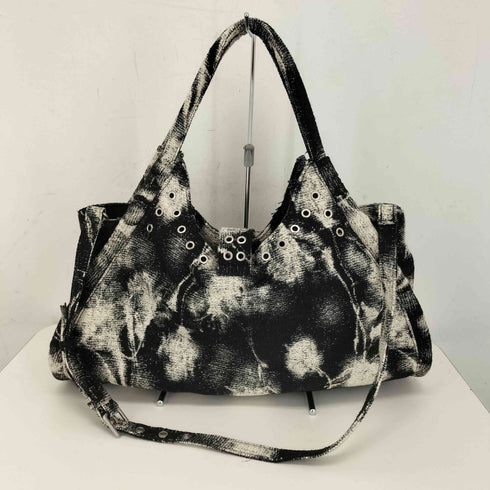 デシグアル Desigual グレースケールプリントバッグ レディース