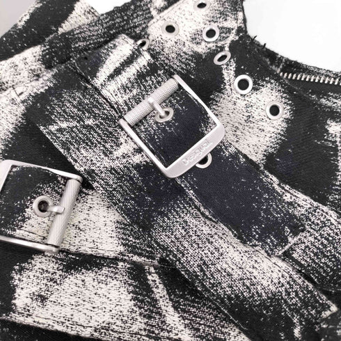 デシグアル Desigual グレースケールプリントバッグ レディース