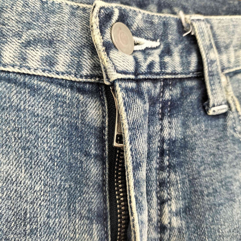 エーケイエム AKM ダメージ加工 デニム ショーツ DAMAGED 5 POCKET SHORTS メンズ JPN:M