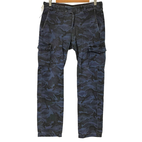 エーケイエム AKM WORLDWORKERS 4/5 PT163 slim cargo 迷彩スリムカーゴパンツ メンズ JPN:M