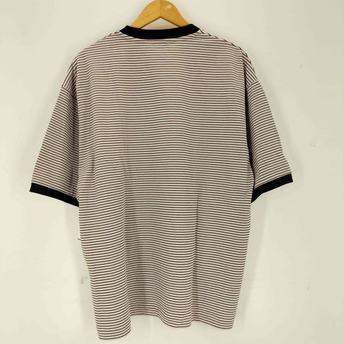 ビューティーアンドユースユナイテッドアローズ BEAUTY & YOUTH UNITED ARROWS ミジンボーダー リンガー Tシャツ メンズ JPN:XL