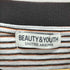 ビューティーアンドユースユナイテッドアローズ BEAUTY & YOUTH UNITED ARROWS ミジンボーダー リンガー Tシャツ メンズ JPN:XL
