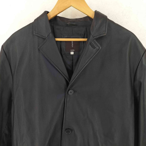 Conbipel コンビペル VERA PELLE ベラピレ 本革 レザー コート メンズ 50