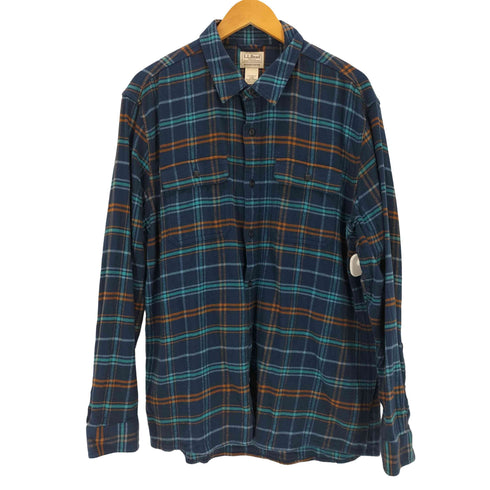 エルエルビーン L.L.Bean チェック柄 L/S ネルシャツ メンズ L