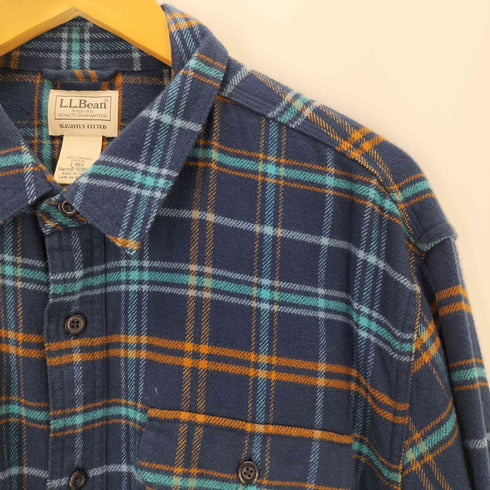 エルエルビーン L.L.Bean チェック柄 L/S ネルシャツ メンズ L