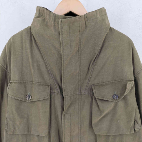 レフトハンドバイマッシモオスティ Left Hand by Massimo Osti 90S ロゴ 袖プリント 4ポケット スモックジャケット メンズ 50