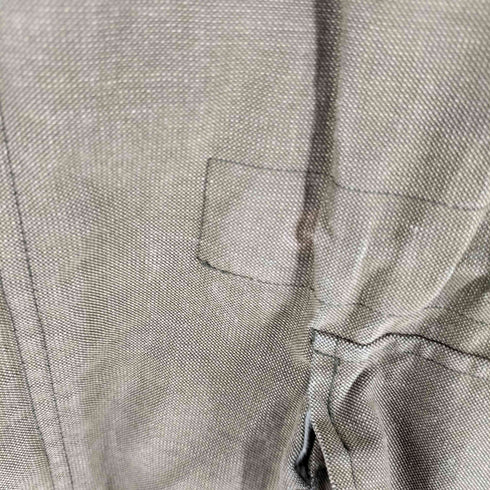 レフトハンドバイマッシモオスティ Left Hand by Massimo Osti 90S ロゴ 袖プリント 4ポケット スモックジャケット メンズ 50