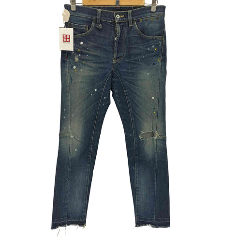 ファイブ エレメンツ FiVe elements ペイントデニムパンツ メンズ JPN:46