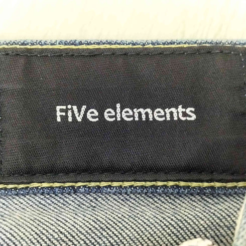 ファイブ エレメンツ FiVe elements ペイントデニムパンツ メンズ JPN:46