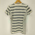 ウノピュウノウグァーレトレ 1PIU1UGUALE3 3d v-neck delave jersey plain ボーダーTシャツ メンズ JPN:4