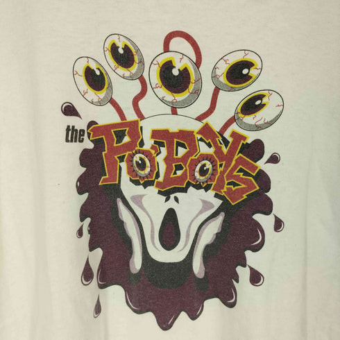 スクリーンスターズ SCREEN STARS 90S USA製 袖裾シングル the POBOYS アート クルーネックTシャツ メンズ import:XXL