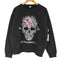 GREAT MUTA × SKULL スカルプリント スウェットプルオーバー メンズ JPN:L