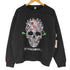 GREAT MUTA × SKULL スカルプリント スウェットプルオーバー メンズ JPN:L