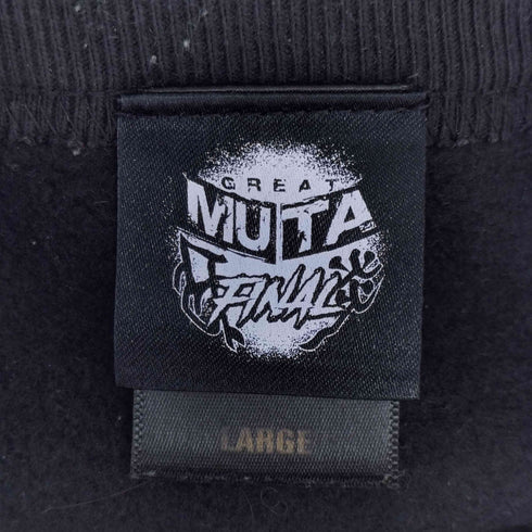 GREAT MUTA × SKULL スカルプリント スウェットプルオーバー メンズ JPN:L