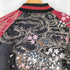 SATORI 暴れ龍 桜 和柄刺繍 リバーシブルスカジャン メンズ JPN:L