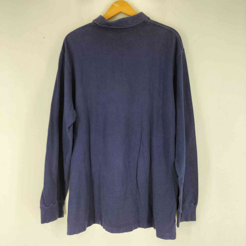 ポロバイラルフローレン Polo by RALPH LAUREN ポニー刺繍 L/S ポロシャツ メンズ import:XL