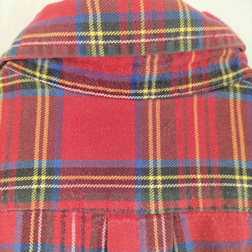 エルエルビーン L.L.Bean USA製 チェックシャツ コットンネルシャツ メンズ import:M