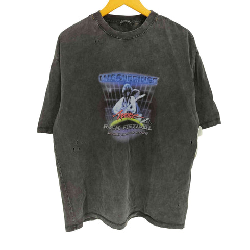 エムピーストゥディオス M.P Studios MASONPRINCE ヴィンテージ加工 MPオリジナルプリント バンドTシャツ ユニセックス メンズ JPN:3