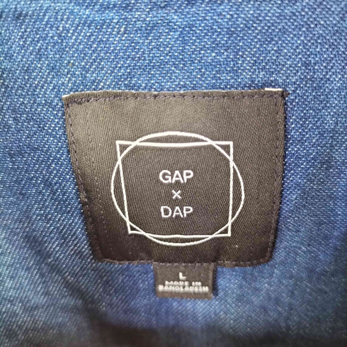 ギャップ Gap アーティスト コラボ ウエスタン デニムシャツ メンズ L