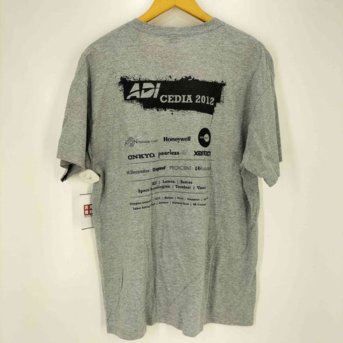 フルーツオブザルーム FRUIT OF THE LOOM ロックバンド 両面プリント クルーネックTシャツ メンズ import:XL