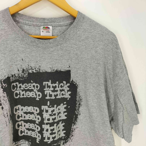 フルーツオブザルーム FRUIT OF THE LOOM ロックバンド 両面プリント クルーネックTシャツ メンズ import:XL